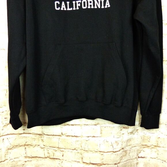 San Diego California Hoodie Sweater XL Black Graphic Pullover EST.1769 Souvenir - Picture 5 of 9